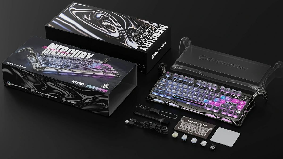 Keyboard Mercury K1 Pro Special Edition - Cyberpunk