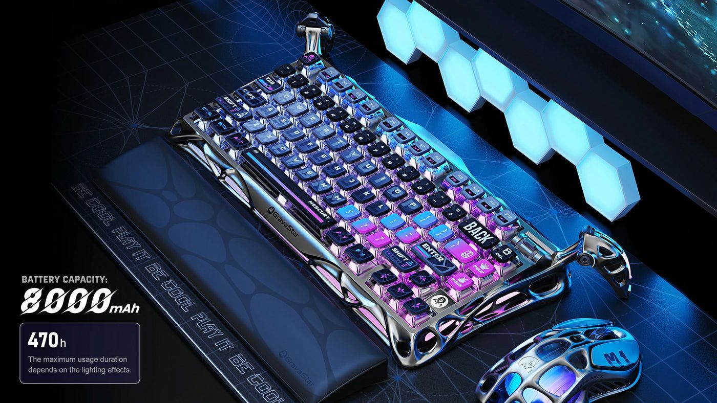 Keyboard Mercury K1 Pro Special Edition - Cyberpunk