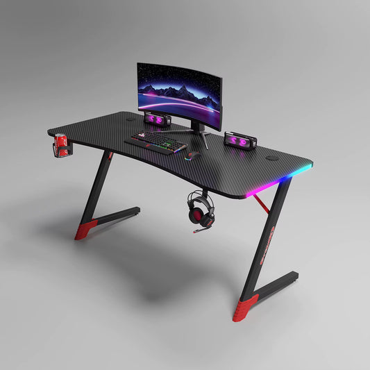 Gaming table with RGB LED lighting