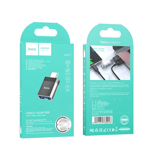 Hoco UA17 | Type-C male to USB female USB3.0 adapter