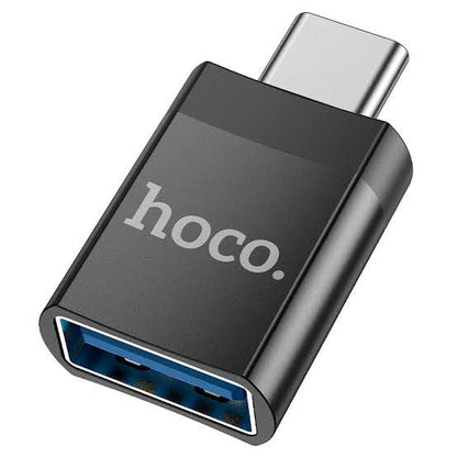 Hoco UA17 | מתאם Type-C זכר ל-USB נקבה USB3.0