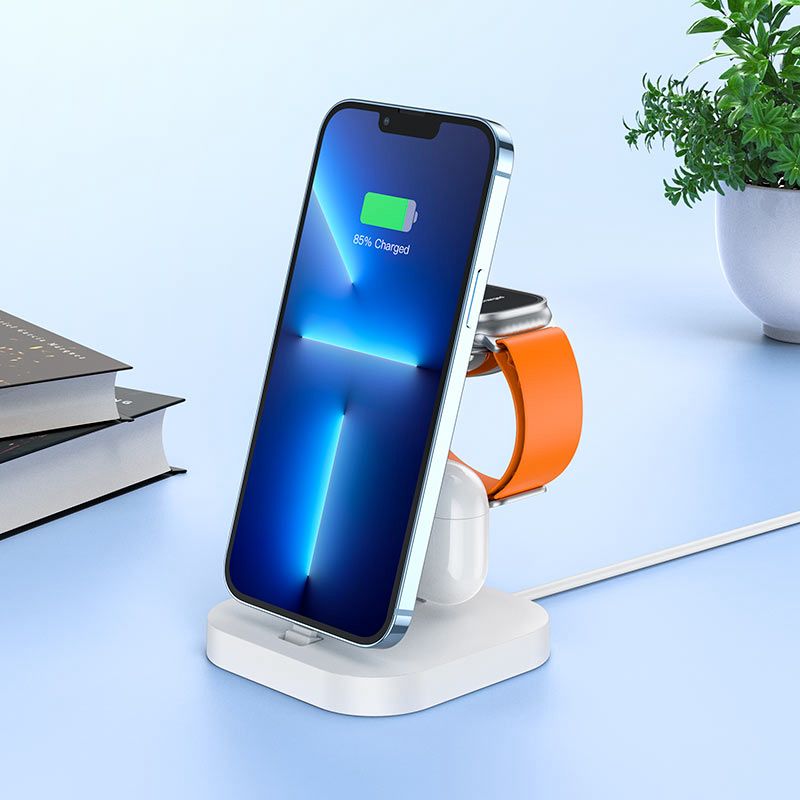 Wireless charger “CW43 Graceful” 3-in-1