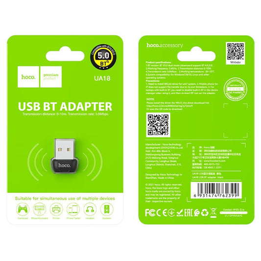 Adapter USB to BT “UA18”